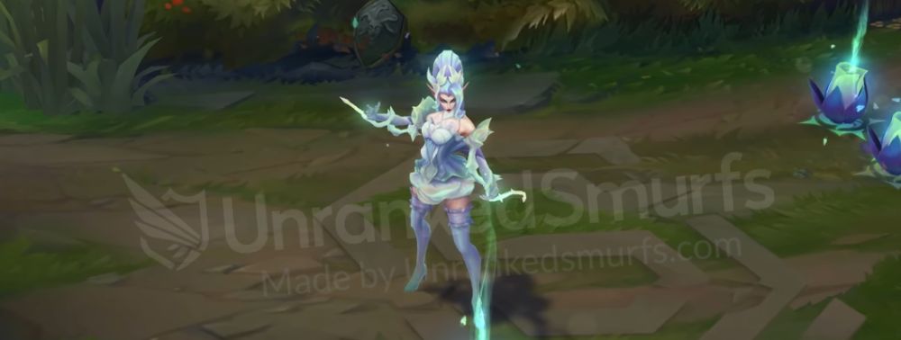 Crystal Rose Zyra front in-game