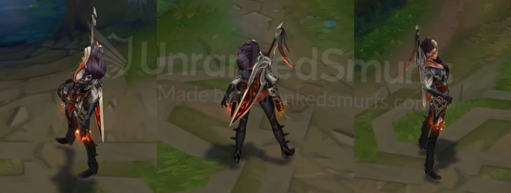 High Noon Samira Back and profile in-game