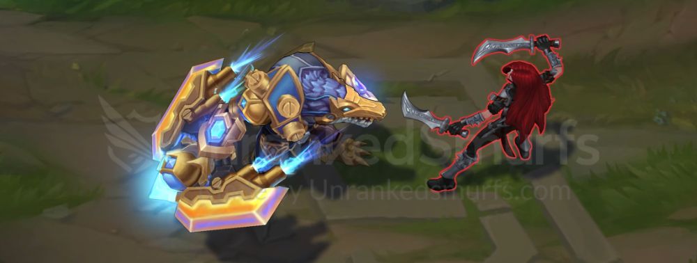 Hextech Renekton W Animation