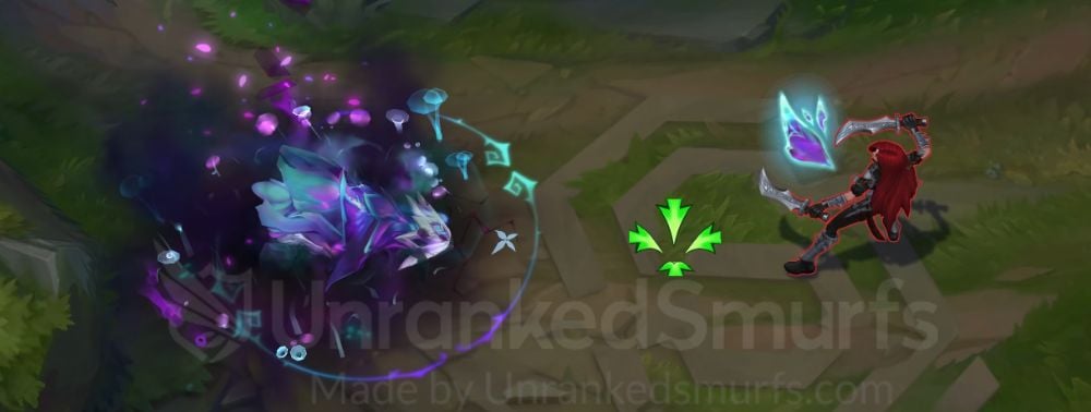 Elderwood Rek'sai W Animation