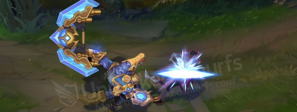 Hextech Renekton Auto attack animation