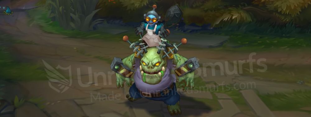 Zombie Nunu and Willump front in-game