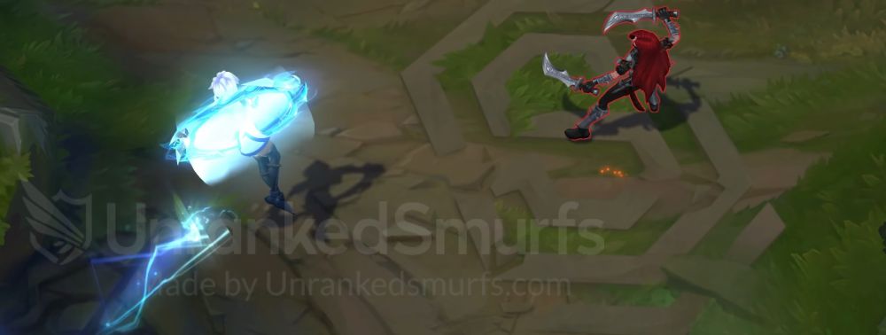 Shocblade Qiyana W 2 Animation