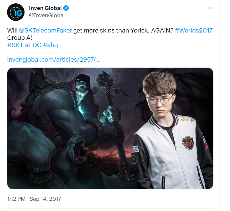 Sources] LPL Heads Directly to Groups Instead of the LCK in the 2019 Worlds  - Inven Global