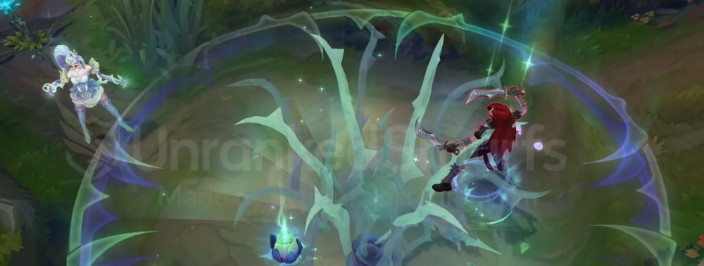 Crystal Rose Zyra R2 Animation