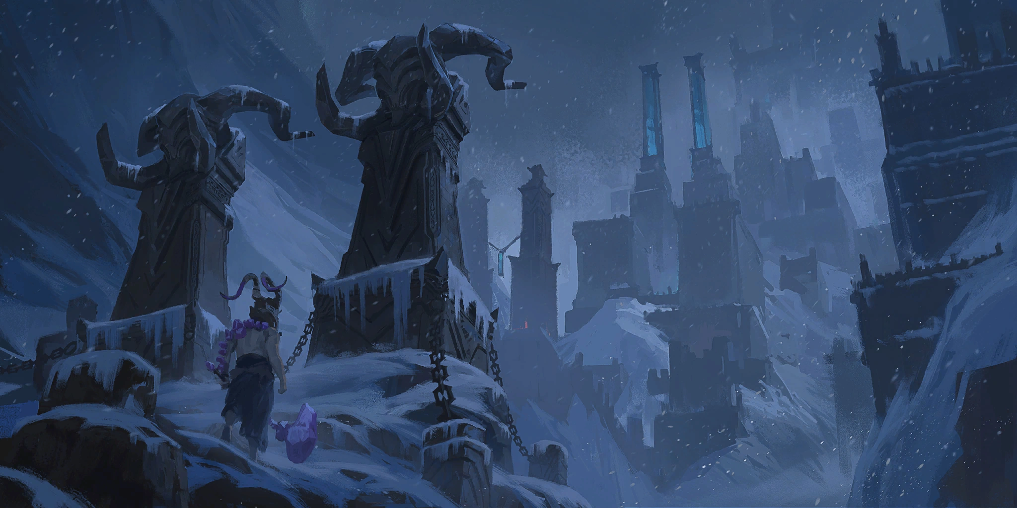 lor iceborn peak loading screen