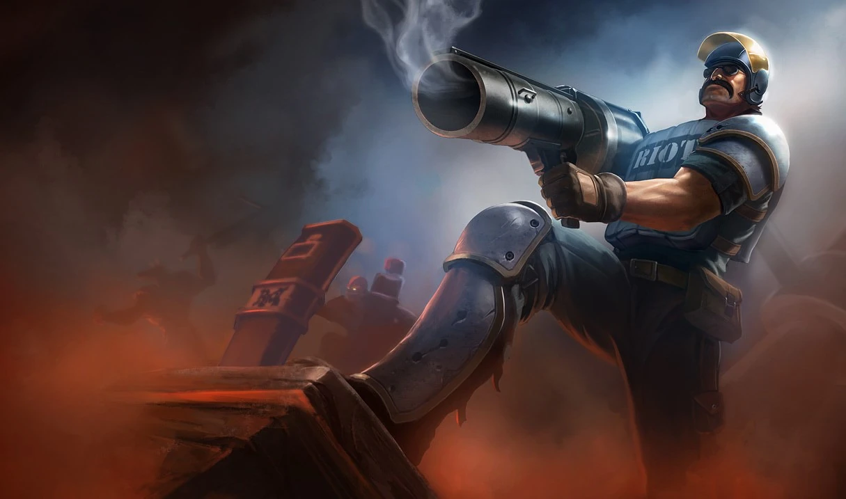 graves riot skin