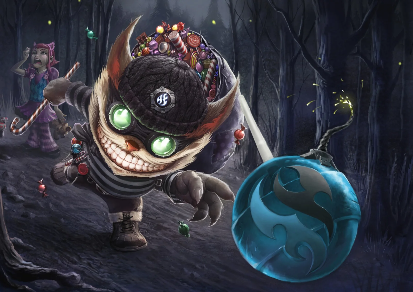 ziggs candy thief