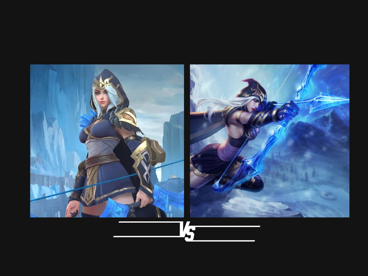 ashe vs ashe wild rift lol