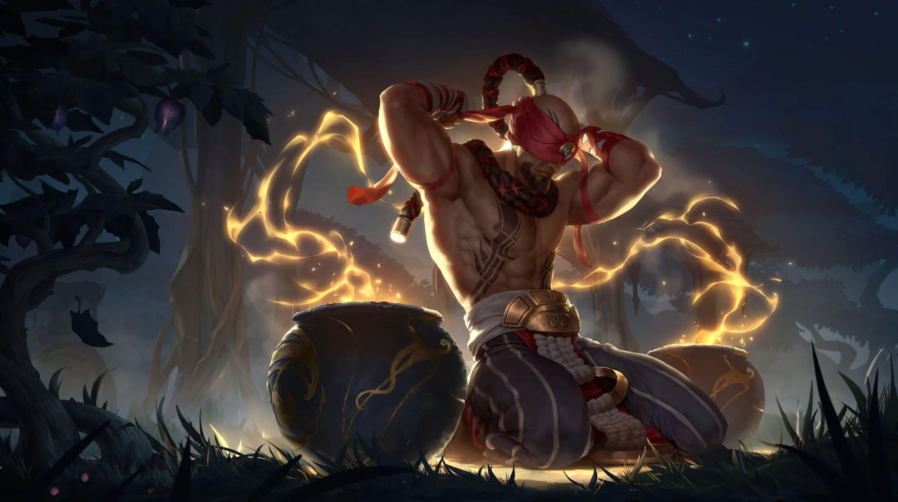 lee sin art league of legends