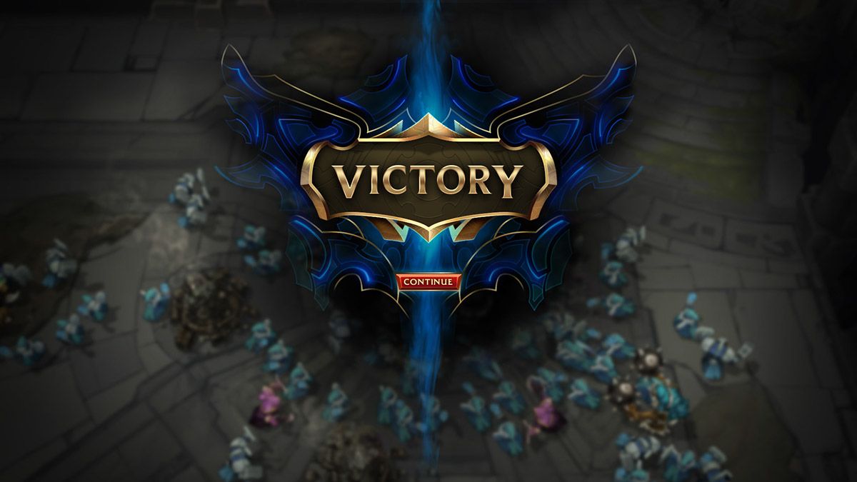 vistory end game lol