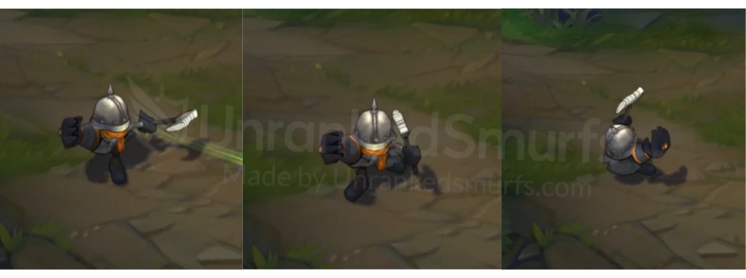 Baron Von Veigar Back and profile in-game