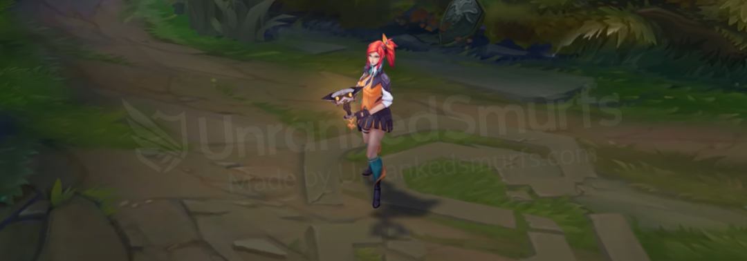 Battle Academia Lux front in-game