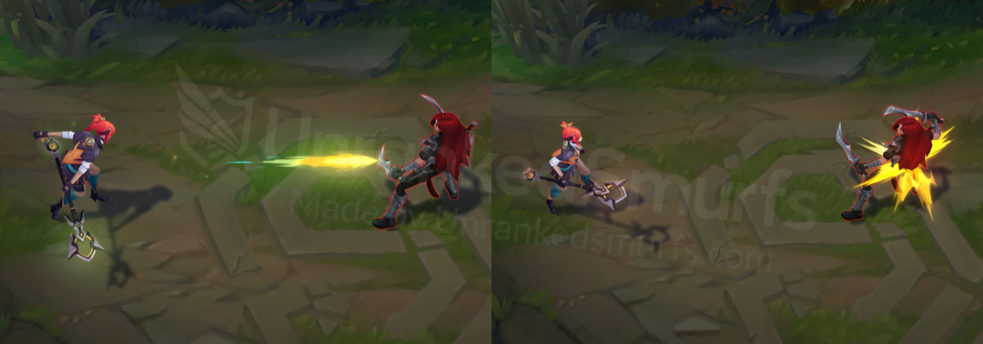 Battle Academia Lux Auto attack animation