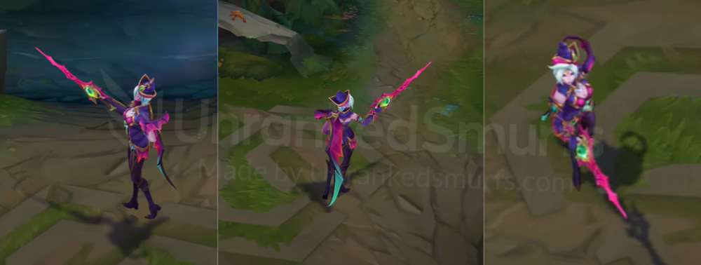 Bewitching Fiora Back and profile in-game