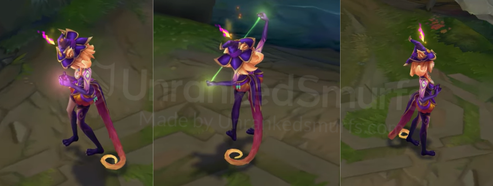 Bewitching Neeko Back and profile in-game