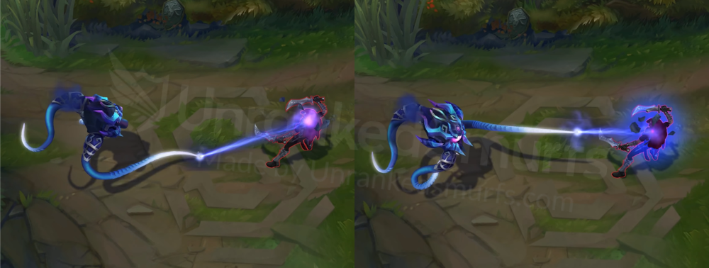 Blackfrost Vel’Koz Auto attack animation