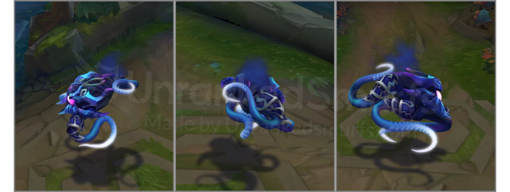 Blackfrost Vel’Koz Back and profile in-game