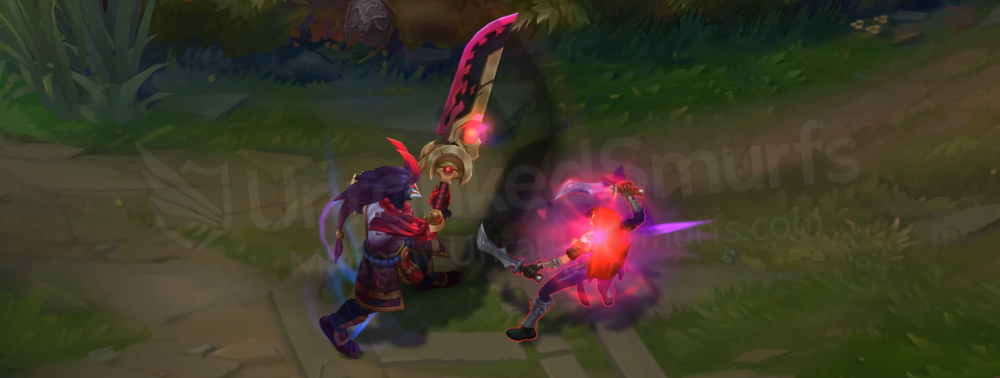 Blood Moon Tryndamere Auto attack animation