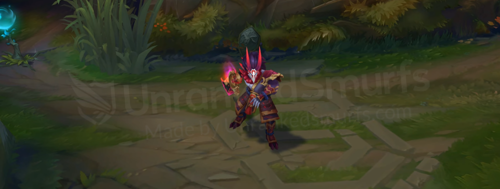 Blood Moon Tryndamere front in-game