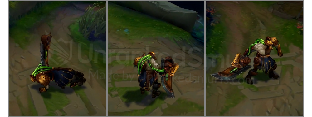 Chemtech Tryndamere Back and profile in-game