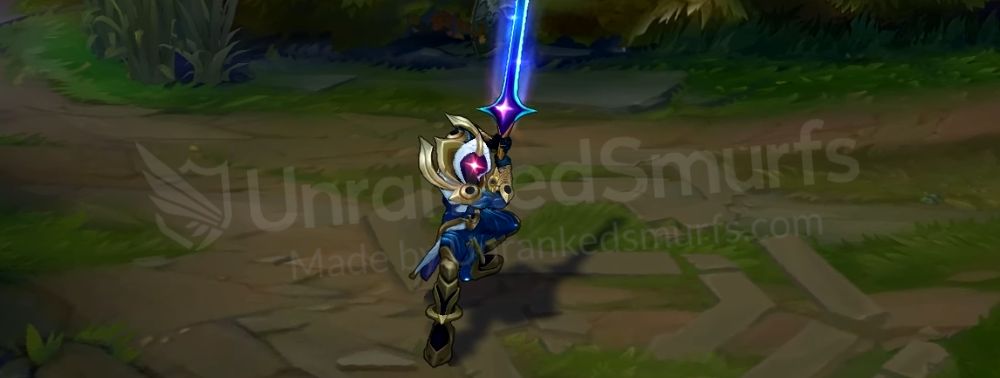 Cosmic Blade Master Yi front in-game