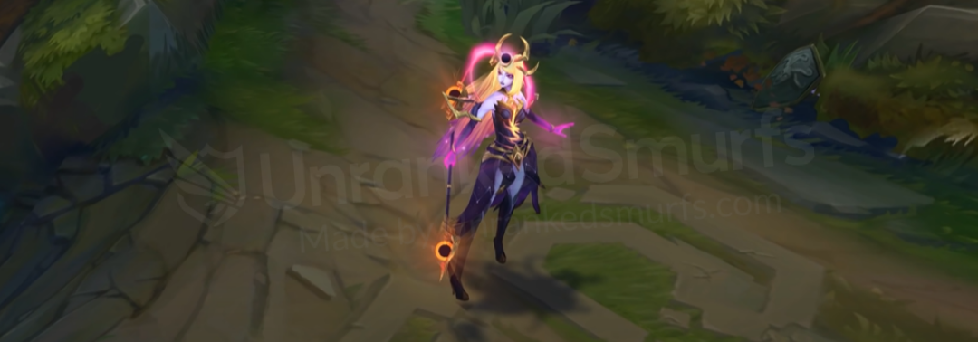 Dark Cosmic Lux front in-game