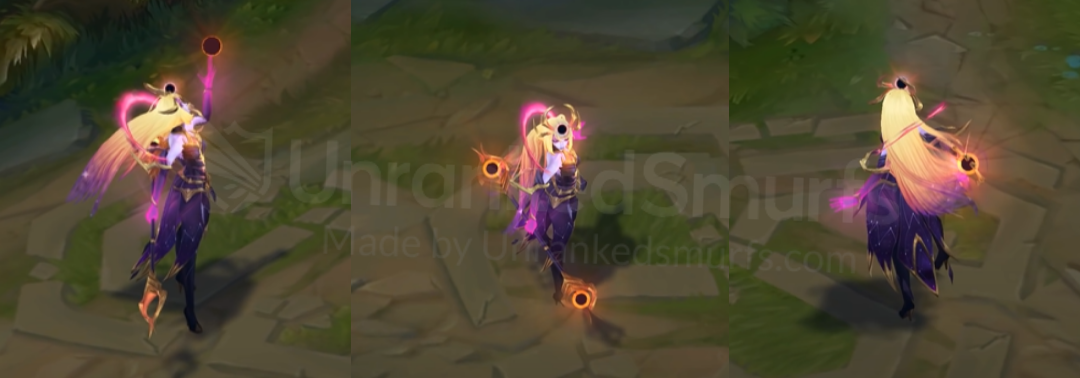 Dark Cosmic Lux Back and profile in-game