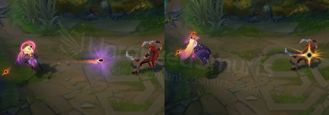 Dark Cosmic Lux Auto attack animation