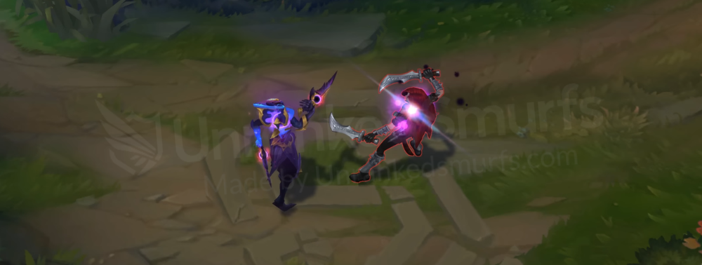 Dark Star Shaco Auto attack animation