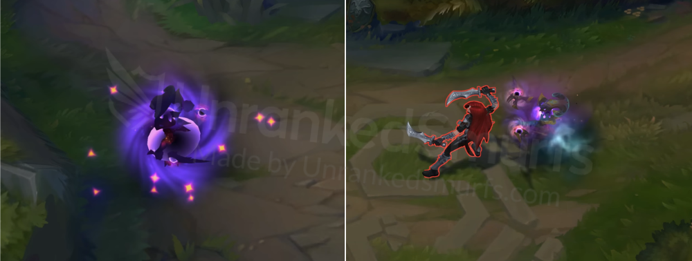 Dark Star Shaco Q animation