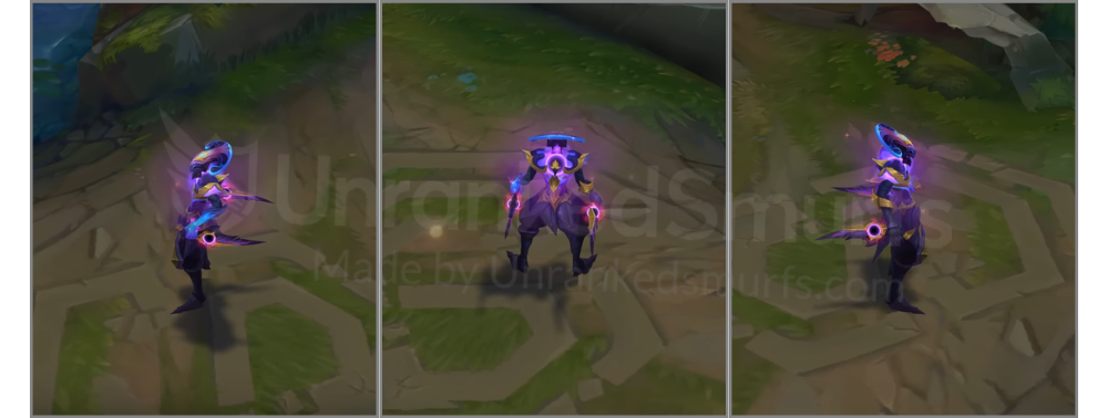 Dark Star Shaco Back and profile in-game