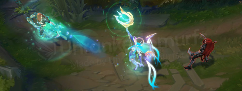 Dawnbringer Soraka W Animation