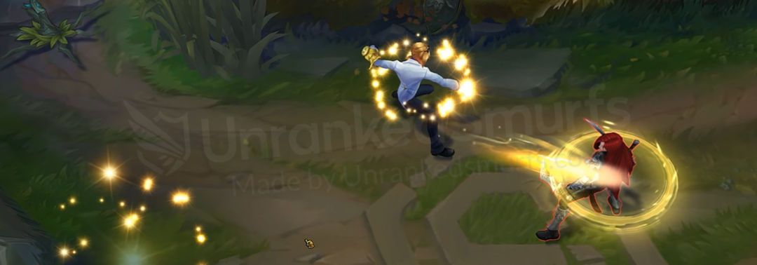 Debonair Ezreal W Animation