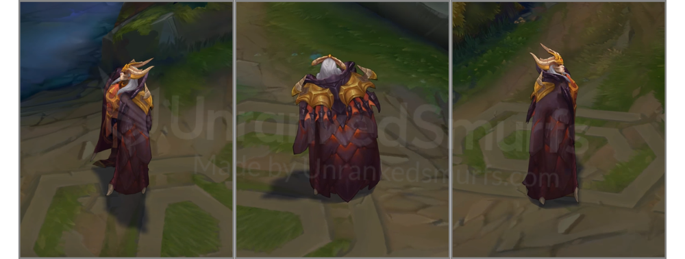 Dragon Master Swain Back and profile in-game