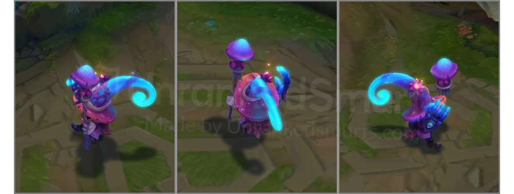 Elderwood Veigar Back and profile in-game