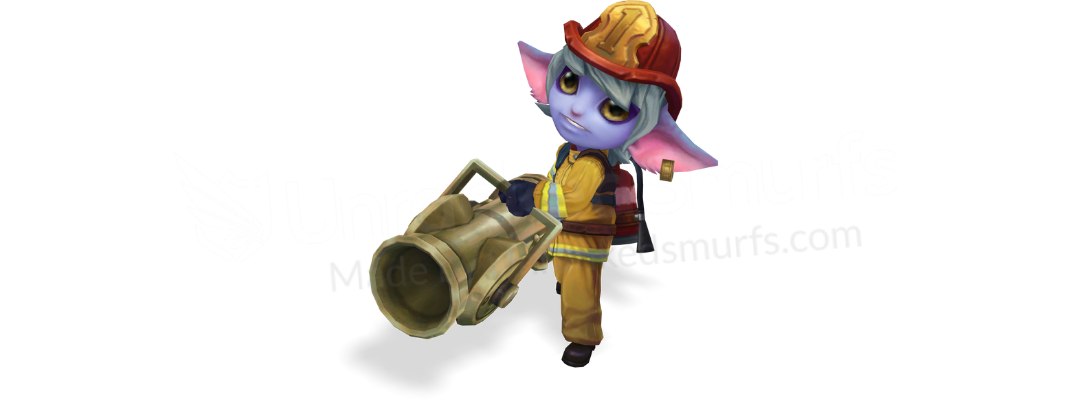 Firefighter Tristana front in-game