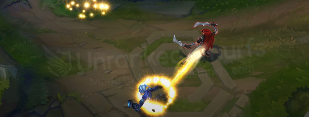 Frosted Ezreal E Animation