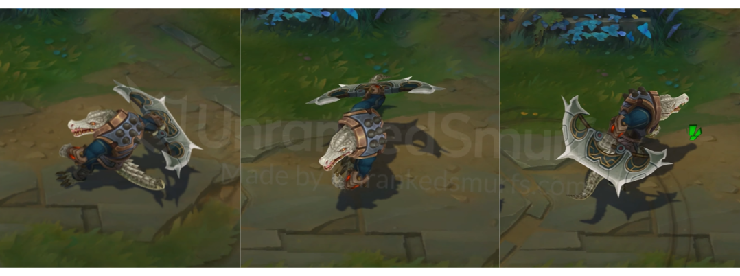 Galactic Renekton Back and profile in-game