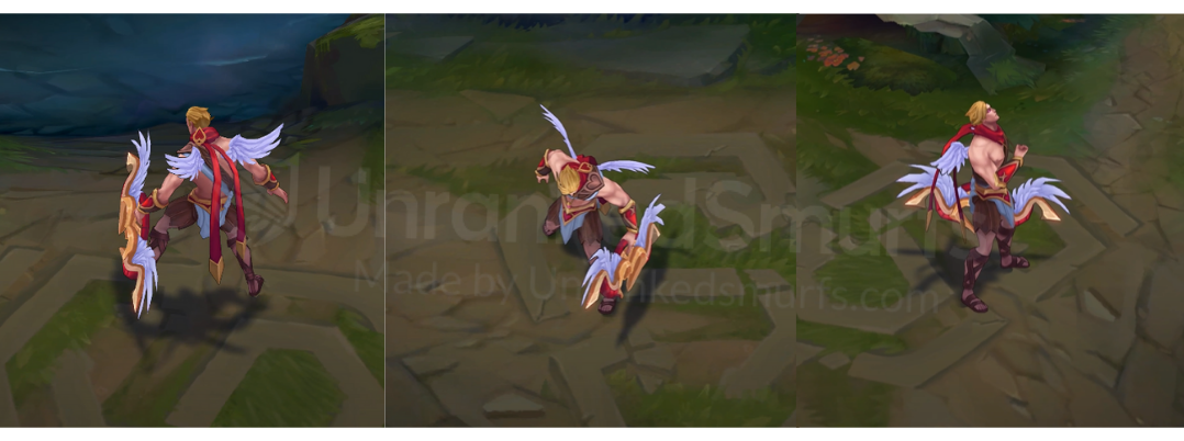 Heartseeker Varus Back and profile in-game