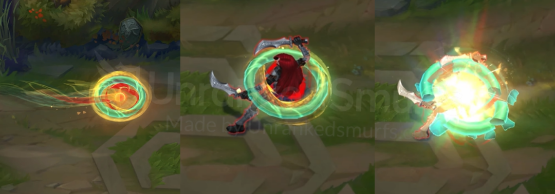 Heavenscale Ezreal W Animation