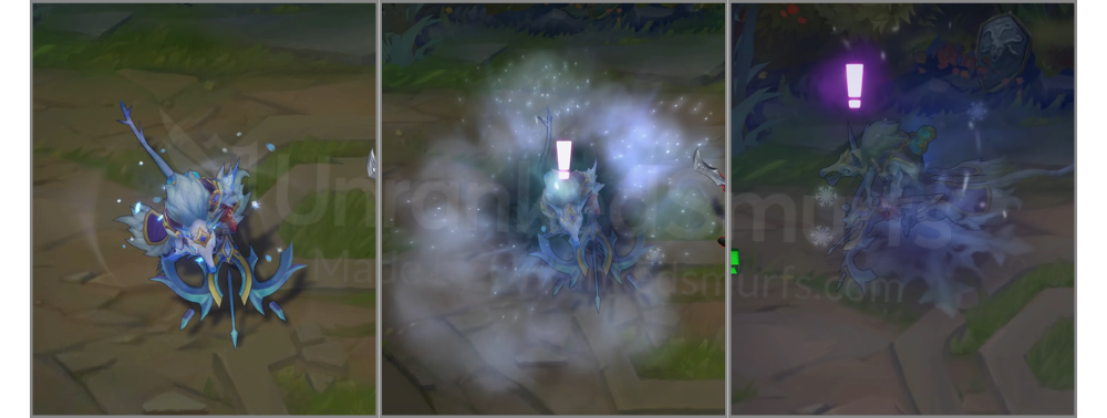 Ice King Twitch Q animation