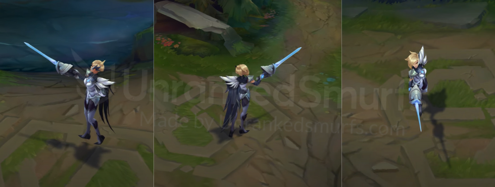 iG Fiora Back and profile in-game