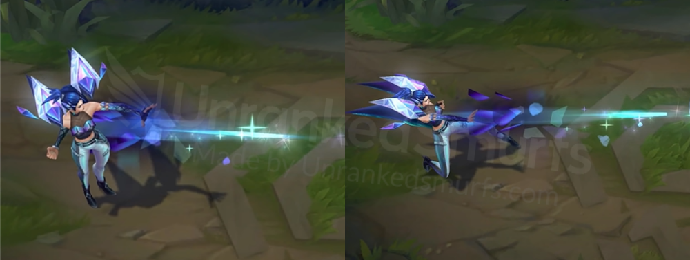 K/DA All Out Kai’Sa Auto attack animation