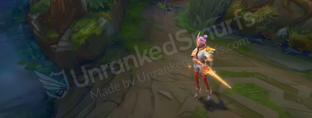 Prestige Lunar Beast Fiora front in-game