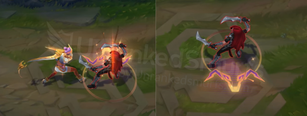 Prestige Lunar Beast Fiora Auto attack animation and passive