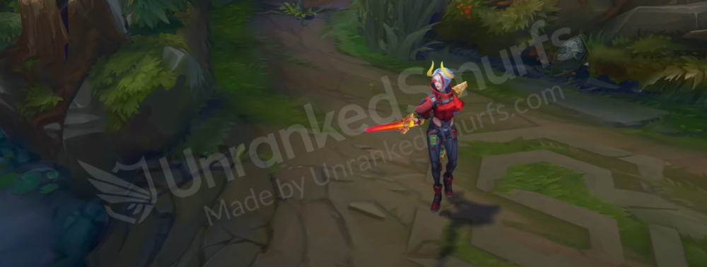 Lunar Beast Fiora front in-game