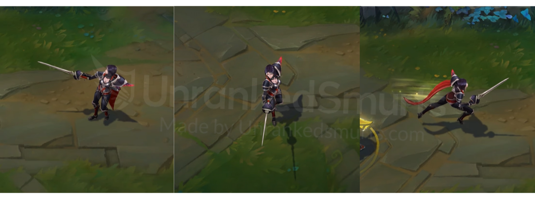 Nightraven Fiora Back and profile in-game