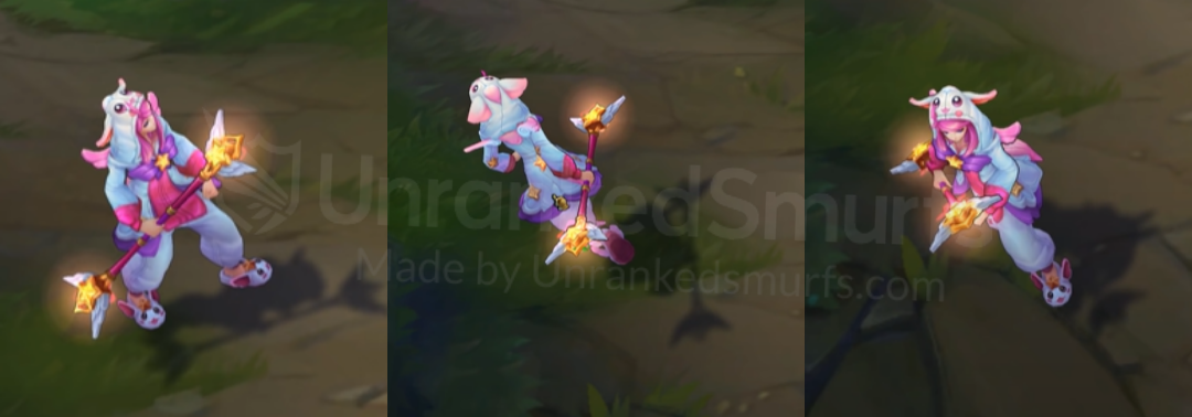 Pajama Guardian Lux Back and profile in-game