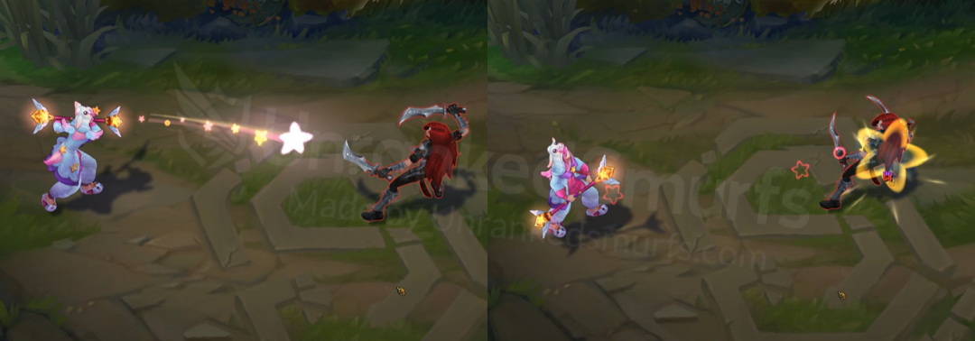 Pajama Guardian Lux Auto attack animation